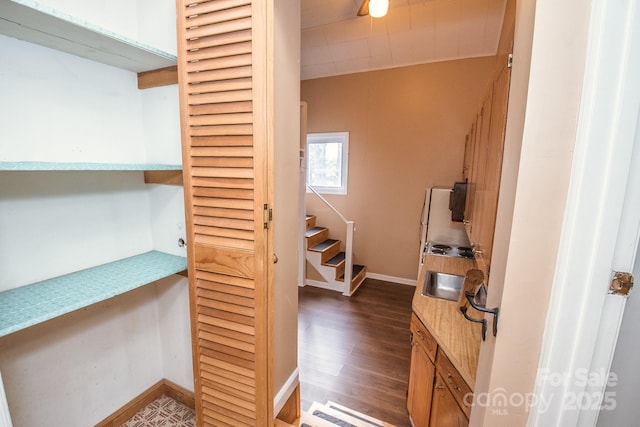 pantry with sink