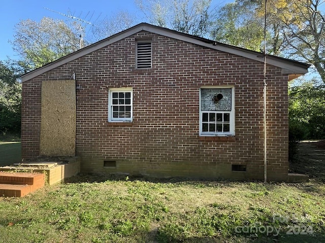 view of home's exterior