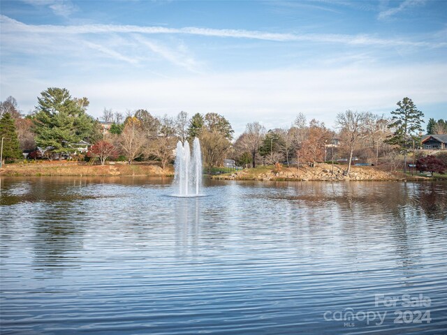 view of water feature