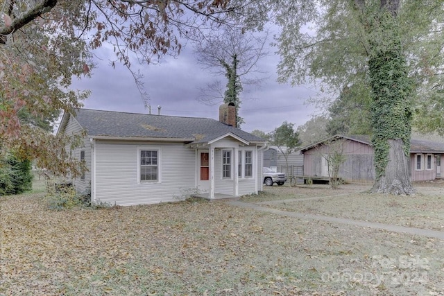 view of front of house