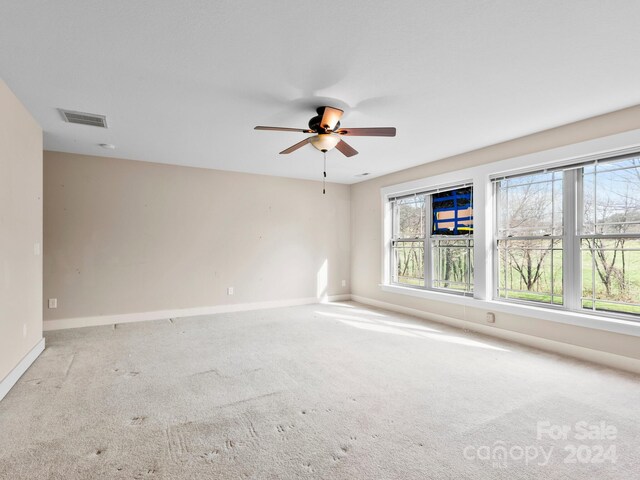 60 Westfield Way, Candler, NC 28715 - carpeted empty room featuring a ceiling fan and baseboards