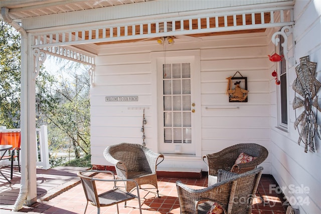 view of patio