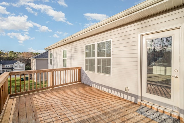 159 Rubys Way Unit 35, Oakboro, NC 28129 - view of wooden deck