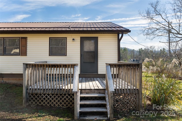 261 Lower Christ School Rd, Fletcher, NC 28732 - view of wooden deck
