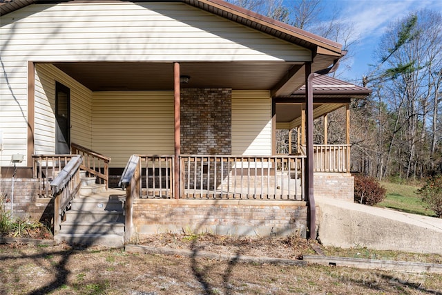 261 Lower Christ School Rd, Fletcher, NC 28732 - view of front of property with a porch