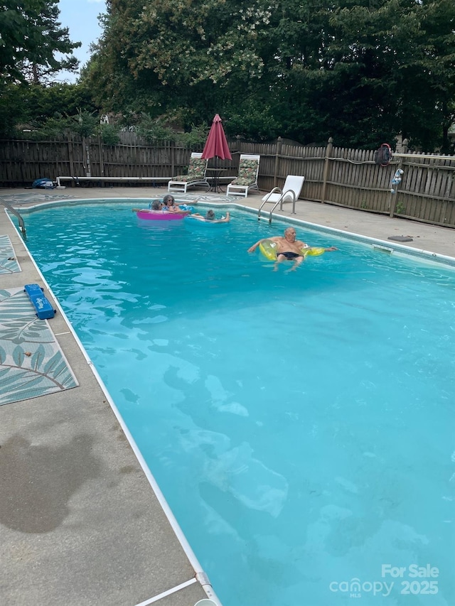 view of swimming pool