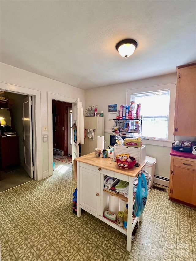 1716 3rd St NE, Hickory, NC 28601 - kitchen with a baseboard radiator