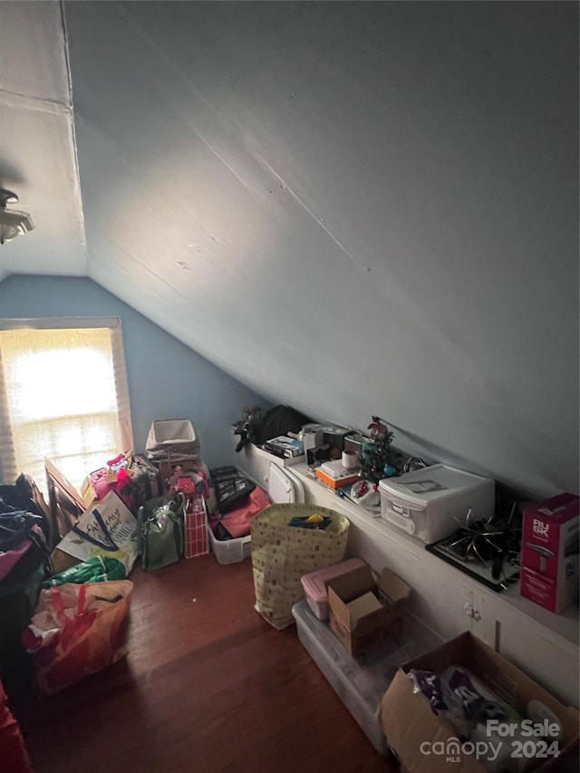 1716 3rd St NE, Hickory, NC 28601 - bonus room with wood-type flooring and vaulted ceiling