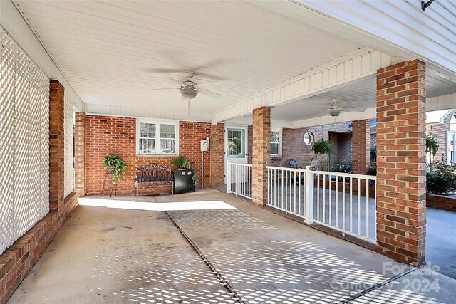 1811 Charter Dr, Rock Hill, SC 29732 - covered porch featuring ceiling fan