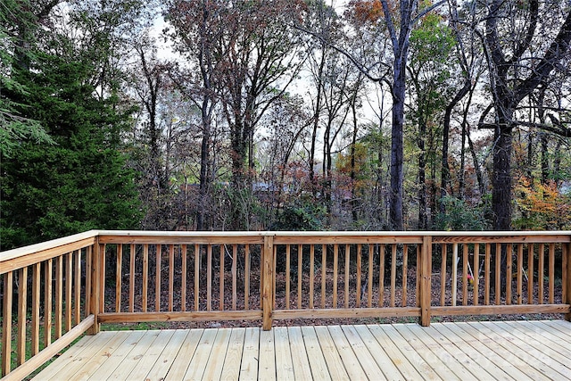 view of deck