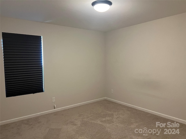 empty room featuring carpet