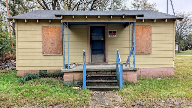 view of rear view of house