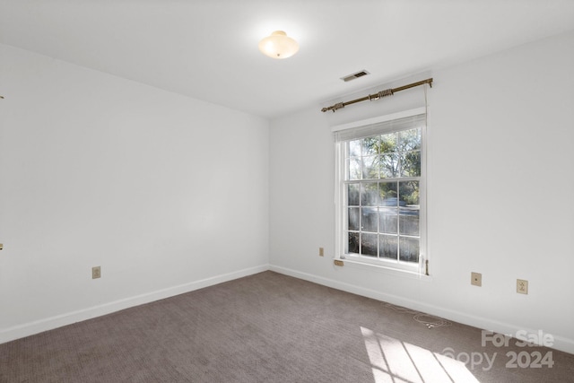 spare room with carpet flooring