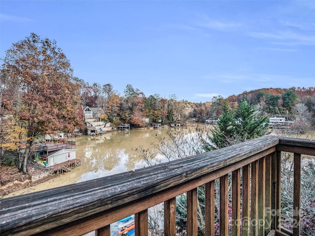 291 Tryon Bay Cir, Lake Lure, NC 28746 - dock with a water view