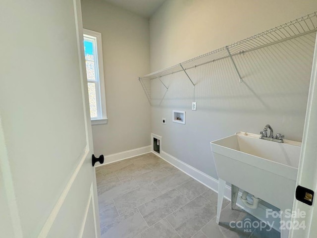 3850 Willow Grove Ln Unit 24, Concord, NC 28025 - washroom with washer hookup, baseboards, and hookup for an electric dryer