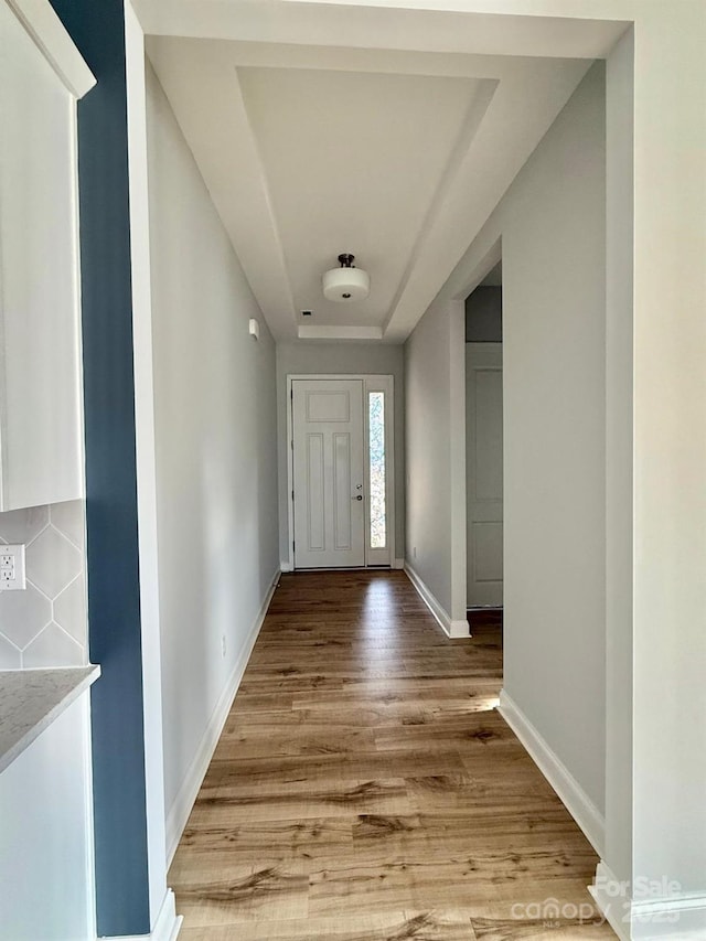 405 Northgate Blvd, Indian Trail, NC 28079 - foyer entrance with light wood-style flooring and baseboards