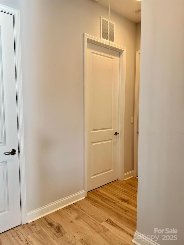 405 Northgate Blvd, Indian Trail, NC 28079 - hallway with light wood finished floors and baseboards