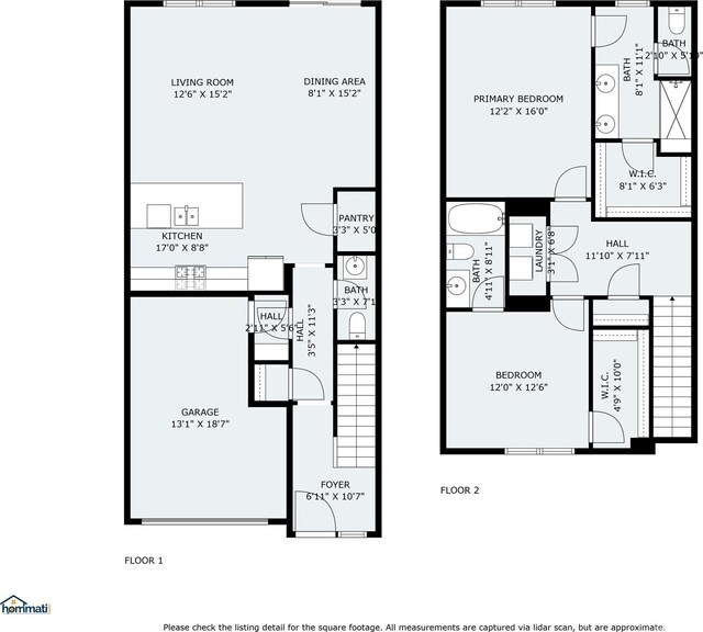 9232 Widden Way, Charlotte, NC 28269 - floor plan / room layout