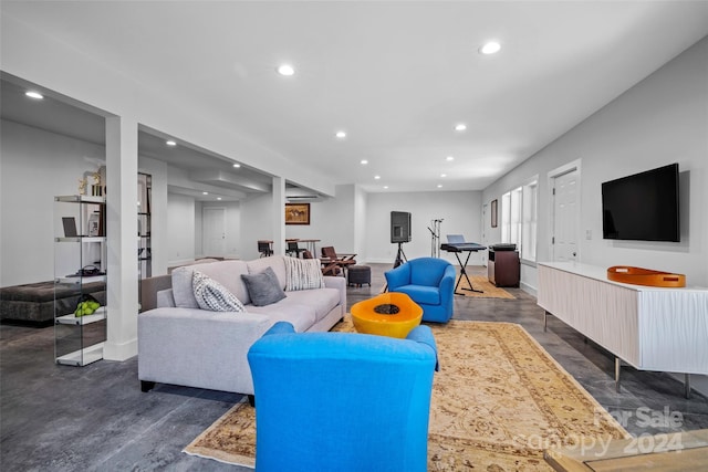 view of living room