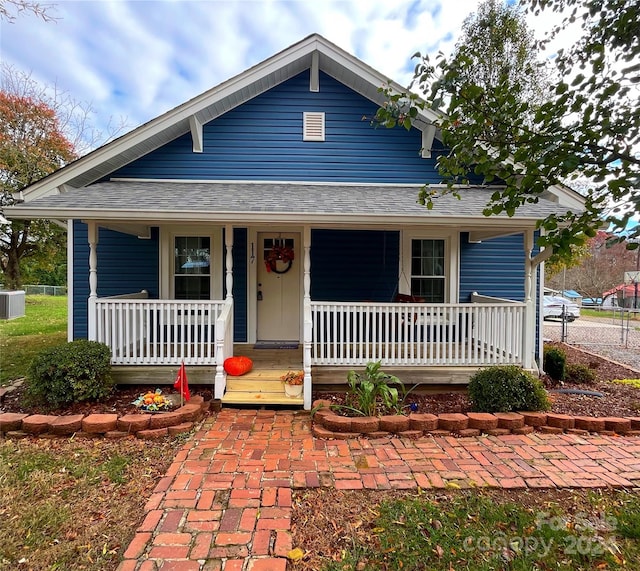 view of bungalow-style house