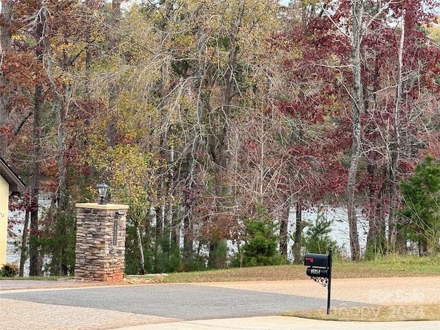 view of road