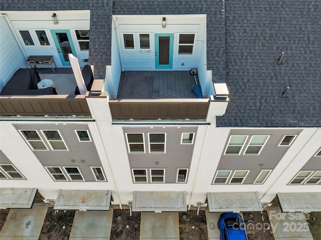 drone / aerial view