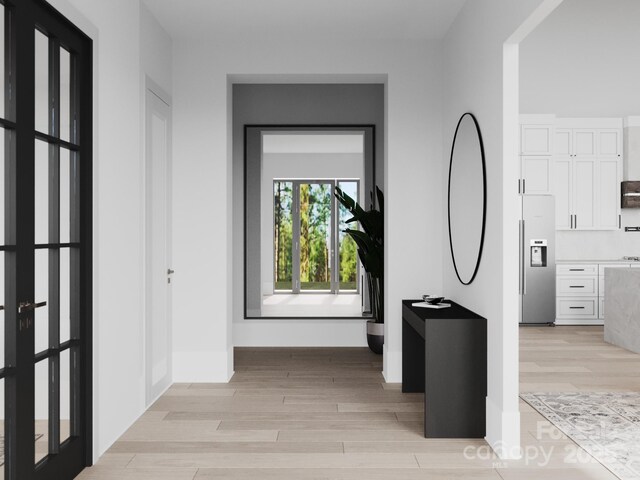 3 Bridgeway Dr Unit 38, Candler, NC 28715 - hallway featuring light wood-style floors