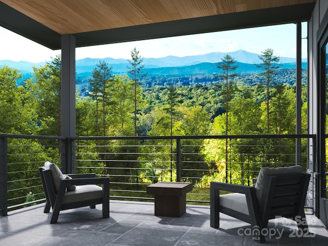 3 Bridgeway Dr Unit 38, Candler, NC 28715 - balcony with a mountain view