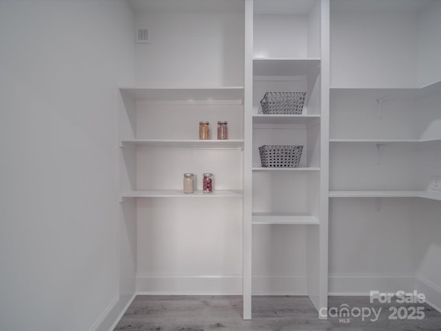 view of pantry