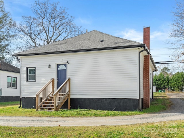 view of rear view of house