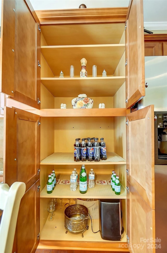 view of pantry