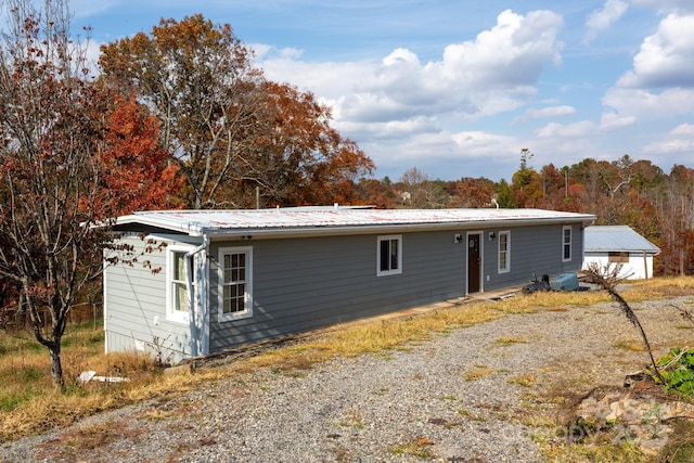 view of back of house