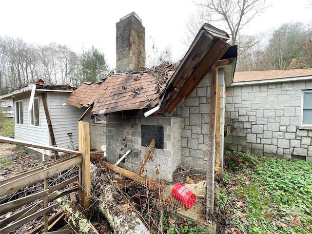 view of rear view of house