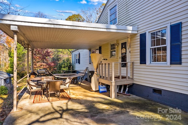 view of patio / terrace