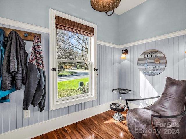 268 Firefly Cv, Lake Lure, NC 28746 - living area with wood finished floors and baseboards