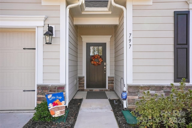 view of entrance to property