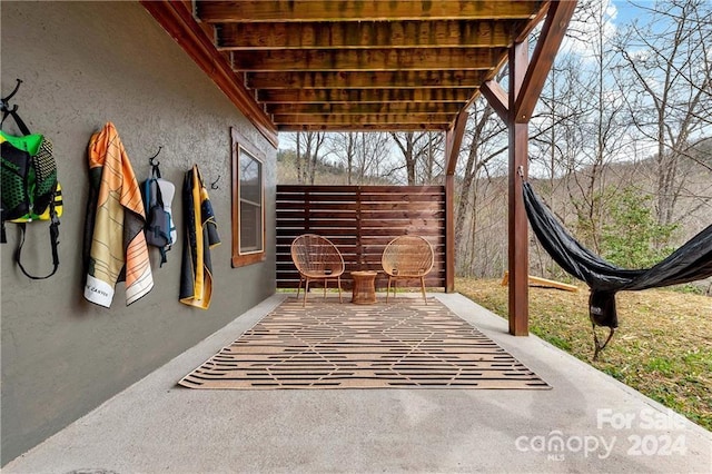 552 Lake Rd, Old Fort, NC 28762 - view of patio / terrace