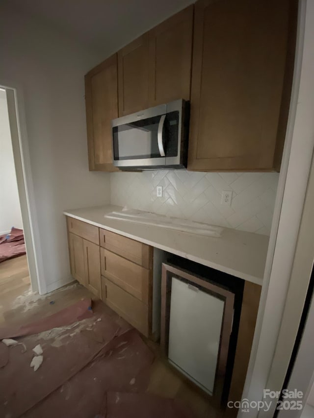 kitchen featuring backsplash