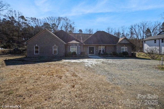 view of ranch-style house