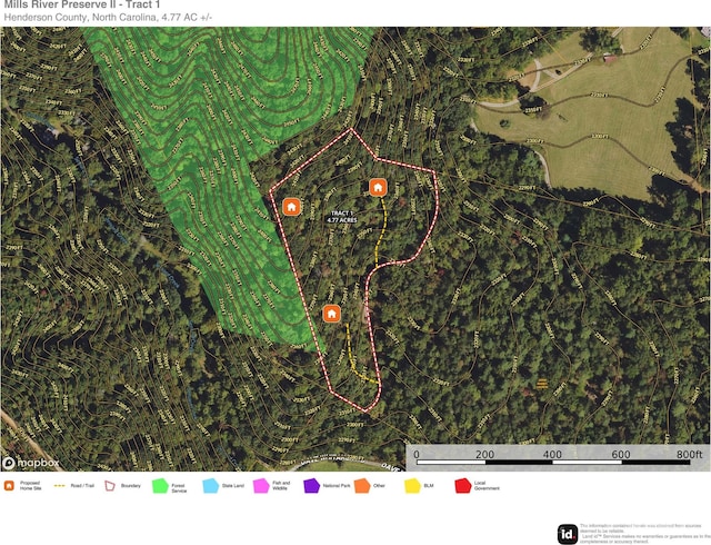 TRACT1 Dave Whitaker Rd, Horse Shoe, NC 28742