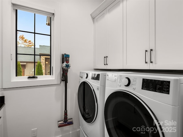 9 Haverhill Way, Arden, NC 28704 - laundry room featuring washing machine and dryer and cabinet space
