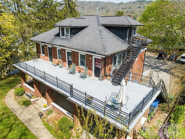 109 N Liberty St Unit 7, Asheville, NC 28801 - view of back of house