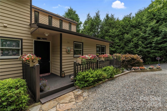 view of property entrance