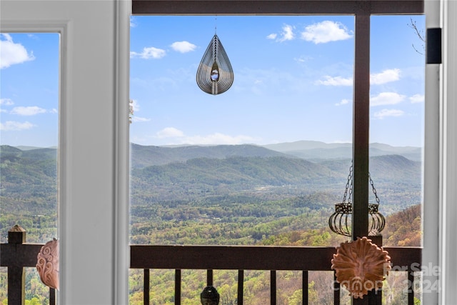 property view of mountains