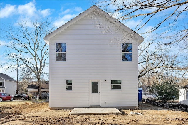 view of back of house