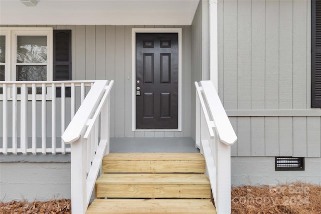 view of entrance to property