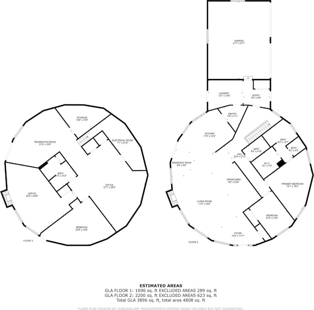 417 Quiet Forest Ln, Sylva, NC 28779 - floor plan