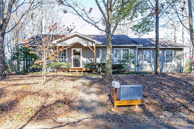 view of ranch-style house