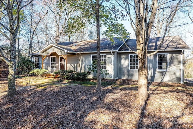 view of ranch-style house