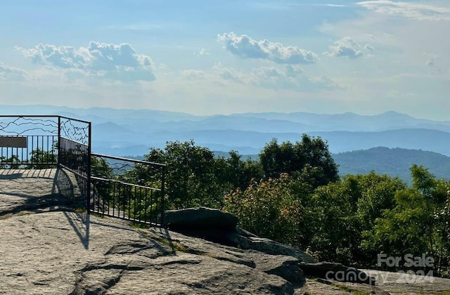 view of mountain feature